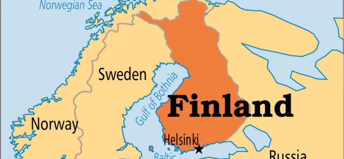 Карта Гельсінкі, Фінляндія
